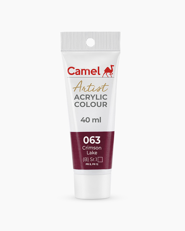 Camel Artist Acrylic Colours Crimson Lake